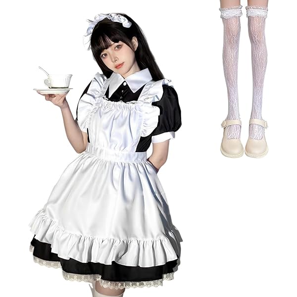 Amazon.co.jp: [スムーズ] お嬢様 めめしい かわいい メイド衣装